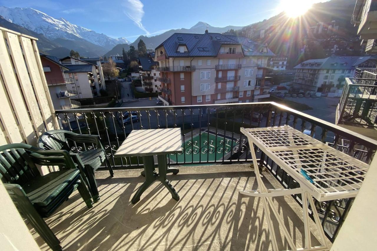 Flat In Residence With Swimming Pool Saint-Gervais-les-Bains Eksteriør billede